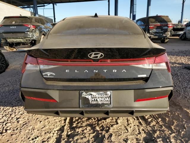 2024 Hyundai Elantra Blue