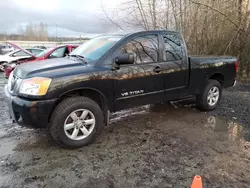 Salvage trucks for sale at Arlington, WA auction: 2010 Nissan Titan XE