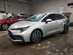 Salvage cars for sale at Elgin, IL auction: 2020 Toyota Corolla SE