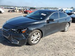 Vehiculos salvage en venta de Copart Houston, TX: 2017 Chevrolet Malibu LT