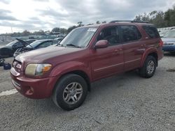 Toyota Sequoia sr5 salvage cars for sale: 2007 Toyota Sequoia SR5