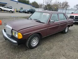 Salvage cars for sale at Sacramento, CA auction: 1985 Mercedes-Benz 300 DT