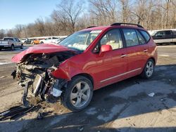 Salvage cars for sale at Ellwood City, PA auction: 2009 KIA Rondo Base