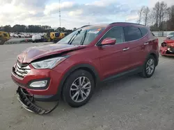 Salvage cars for sale at Dunn, NC auction: 2014 Hyundai Santa FE Sport