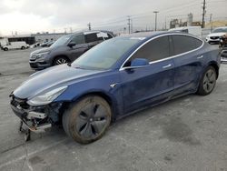 Salvage cars for sale at auction: 2018 Tesla Model 3