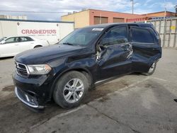 Salvage cars for sale from Copart Anthony, TX: 2016 Dodge Durango SXT