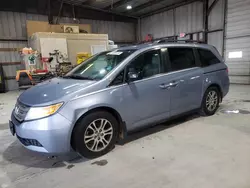 Salvage cars for sale at Rogersville, MO auction: 2013 Honda Odyssey EXL