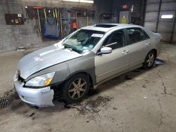 Salvage cars for sale from Copart Angola, NY: 2003 Honda Accord EX