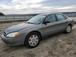 Salvage cars for sale at Chatham, VA auction: 2002 Ford Taurus LX