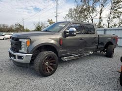 Salvage cars for sale at Riverview, FL auction: 2017 Ford F250 Super Duty