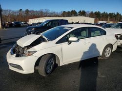 Honda salvage cars for sale: 2015 Honda Civic LX