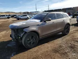 Salvage cars for sale at Colorado Springs, CO auction: 2018 Land Rover Range Rover Velar S