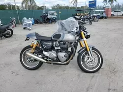 Triumph salvage cars for sale: 2016 Triumph Thruxton 1200 R