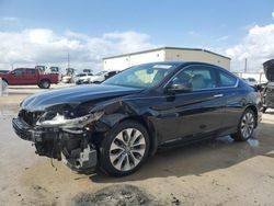 Salvage cars for sale from Copart Haslet, TX: 2015 Honda Accord EXL