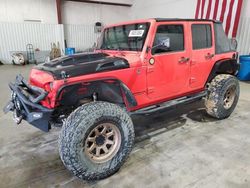 Salvage cars for sale at Lufkin, TX auction: 2013 Jeep Wrangler Unlimited Sport