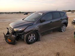 Salvage cars for sale from Copart San Antonio, TX: 2019 Ford Escape S