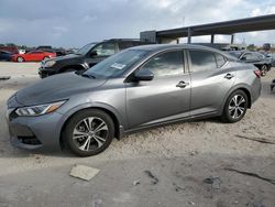 Salvage cars for sale at West Palm Beach, FL auction: 2020 Nissan Sentra SV