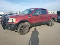 Salvage cars for sale from Copart Bakersfield, CA: 2007 Ford F150 Supercrew