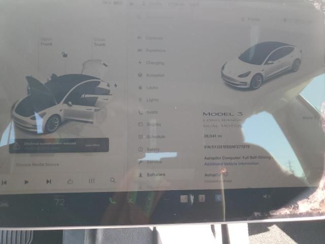 2022 Tesla Model 3