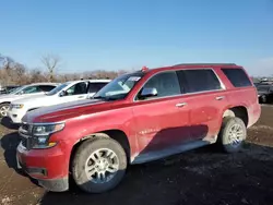 Salvage cars for sale at Des Moines, IA auction: 2015 Chevrolet Tahoe K1500 LS