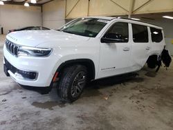 Salvage Cars with No Bids Yet For Sale at auction: 2024 Jeep Wagoneer Series II