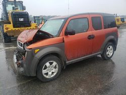 Honda Element salvage cars for sale: 2005 Honda Element EX