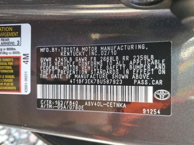 2011 Toyota Camry Base