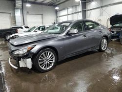 Infiniti Vehiculos salvage en venta: 2018 Infiniti Q50 Luxe