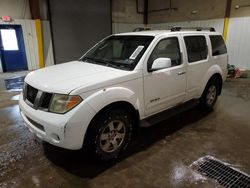 Salvage cars for sale at Glassboro, NJ auction: 2005 Nissan Pathfinder LE