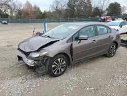 Salvage cars for sale at Madisonville, TN auction: 2014 Honda Civic EX