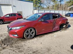 Salvage cars for sale at Austell, GA auction: 2021 Nissan Sentra SR