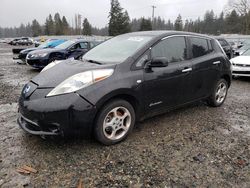 Nissan Leaf salvage cars for sale: 2012 Nissan Leaf SV