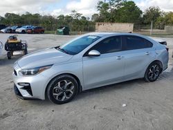 Salvage cars for sale at Fort Pierce, FL auction: 2021 KIA Forte FE