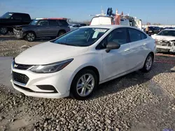 Chevrolet salvage cars for sale: 2017 Chevrolet Cruze LT