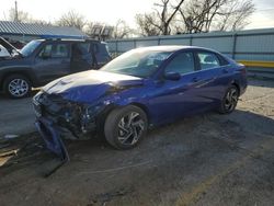 Vehiculos salvage en venta de Copart Wichita, KS: 2024 Hyundai Elantra SEL