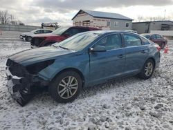 Salvage cars for sale at Barberton, OH auction: 2017 Hyundai Sonata SE