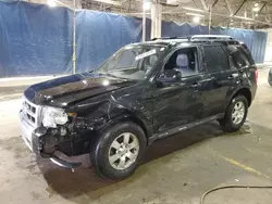 Salvage cars for sale at Woodhaven, MI auction: 2012 Ford Escape Limited