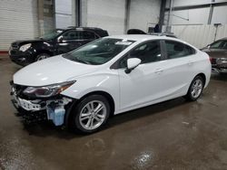 Salvage cars for sale at Ham Lake, MN auction: 2017 Chevrolet Cruze LT