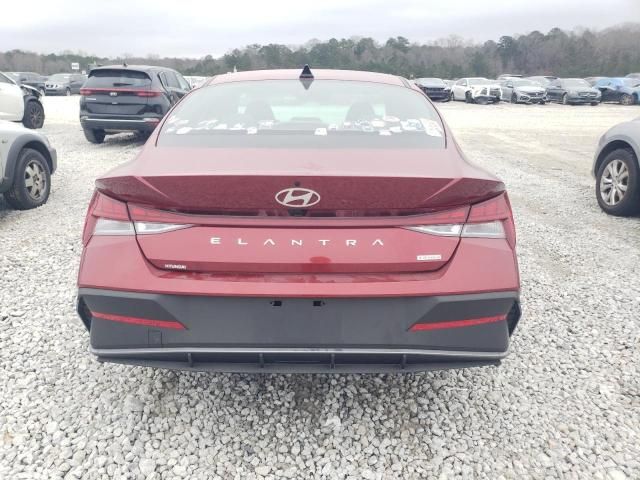 2024 Hyundai Elantra Blue