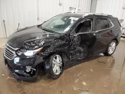 Salvage Cars with No Bids Yet For Sale at auction: 2018 Chevrolet Equinox LT