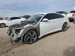 Salvage cars for sale from Copart Amarillo, TX: 2020 Honda Accord Sport