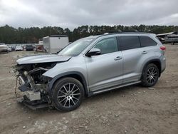 Toyota Highlander se salvage cars for sale: 2018 Toyota Highlander SE