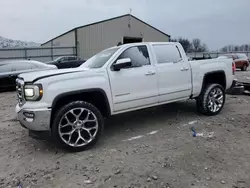 Salvage trucks for sale at Lawrenceburg, KY auction: 2017 GMC Sierra K1500 SLT