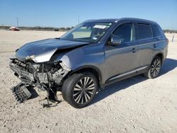 Salvage cars for sale at New Braunfels, TX auction: 2020 Mitsubishi Outlander SE