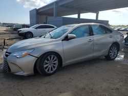 Salvage cars for sale at West Palm Beach, FL auction: 2017 Toyota Camry LE