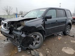 Salvage cars for sale at Woodhaven, MI auction: 2015 Honda Pilot SE