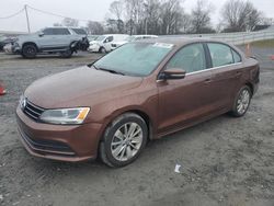 Volkswagen salvage cars for sale: 2016 Volkswagen Jetta SE