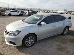 Nissan Sentra s Vehiculos salvage en venta: 2017 Nissan Sentra S