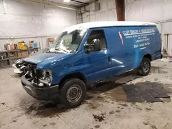 Salvage trucks for sale at Milwaukee, WI auction: 2014 Ford Econoline E350 Super Duty Van