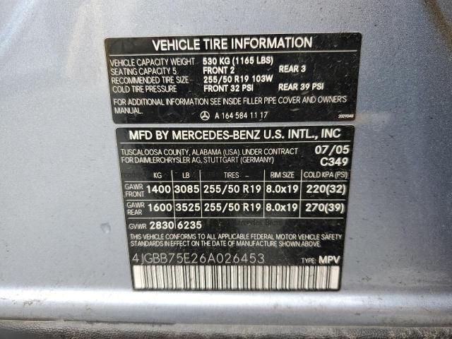 2006 Mercedes-Benz ML 500